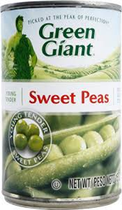 Green Giant Sweet Peas