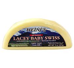 Heini's Lacey Baby Swiss Cheese