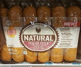 Oscar Meyer Natural Italian Style Hot Dogs