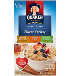 Quaker Flavor Variety Instant Oatmeal
