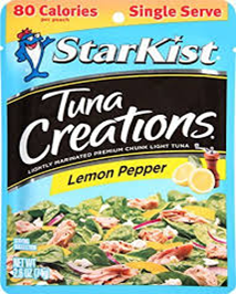Starkist Tuna Creations Lemon Pepper