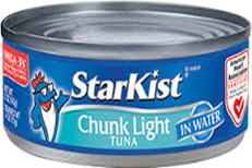 Starkist Chunk Light Tuna in Water