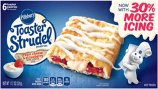Toaster Strudel Cream Cheese & Strawberry